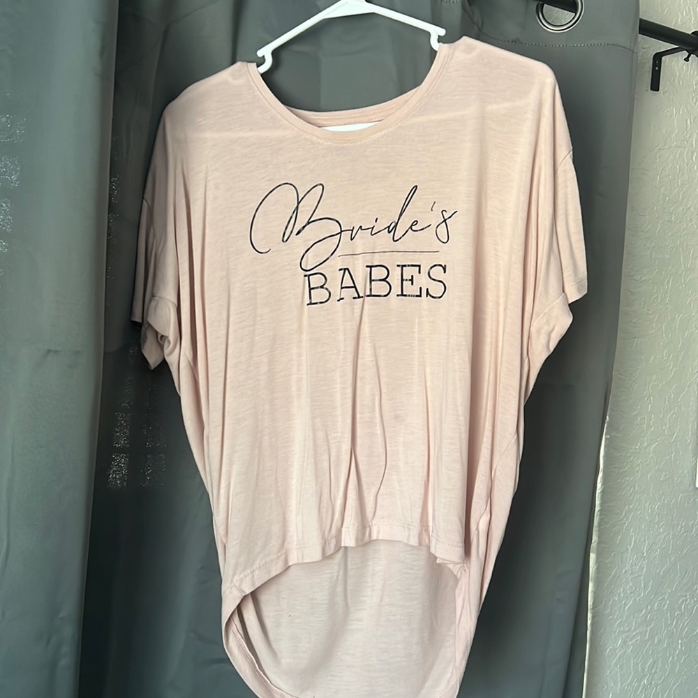 T-shirt for bridesmaid!